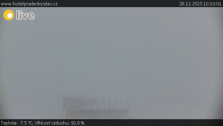 Praděd - Vysílač - Praděd - Vysílač - 28.12.2025 v 10:10