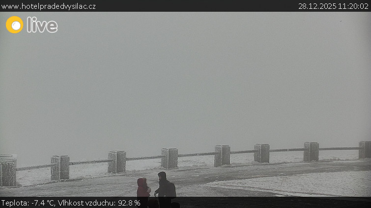 Praděd - Vysílač - Praděd - Vysílač - 28.12.2025 v 11:20