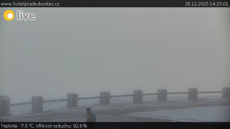 Praděd - Vysílač - Praděd - Vysílač - 28.12.2025 v 14:25