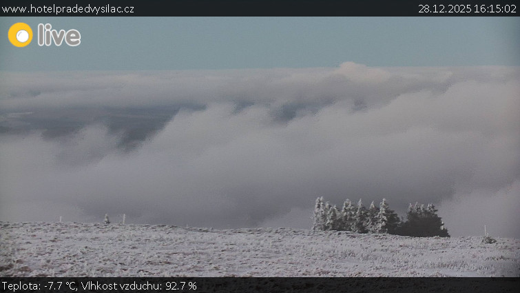 Praděd - Vysílač - Praděd - Vysílač - 28.12.2025 v 16:15