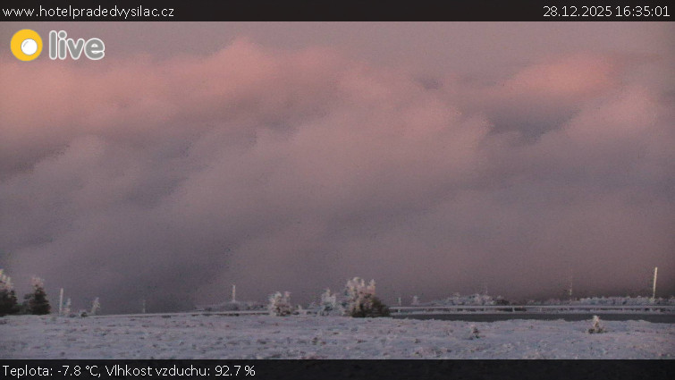 Praděd - Vysílač - Praděd - Vysílač - 28.12.2025 v 16:35