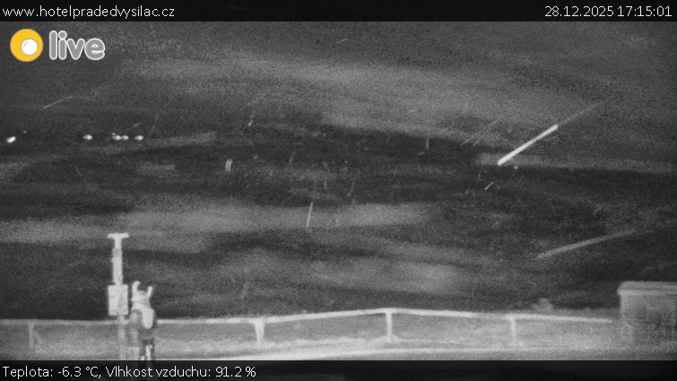 Praděd - Vysílač - Praděd - Vysílač - 28.12.2025 v 17:15