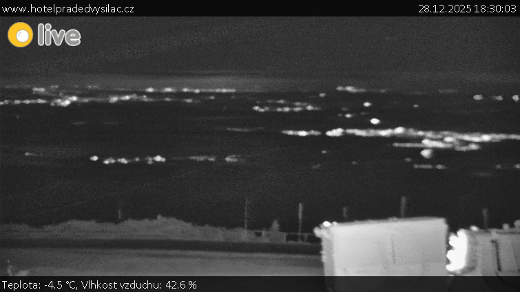 Praděd - Vysílač - Praděd - Vysílač - 28.12.2025 v 18:30