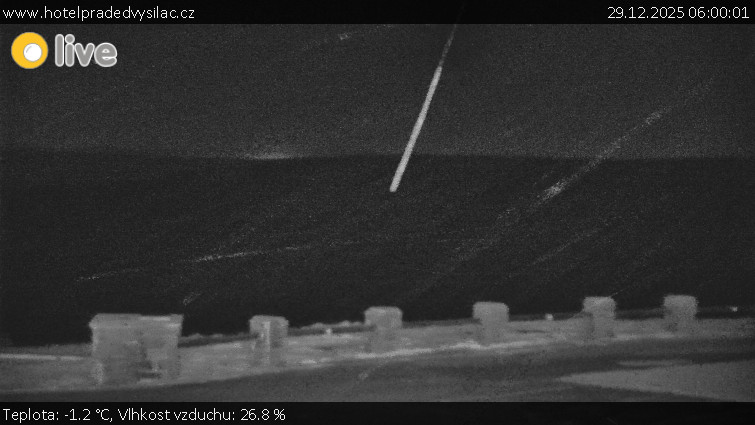 Praděd - Vysílač - Praděd - Vysílač - 29.12.2025 v 06:00