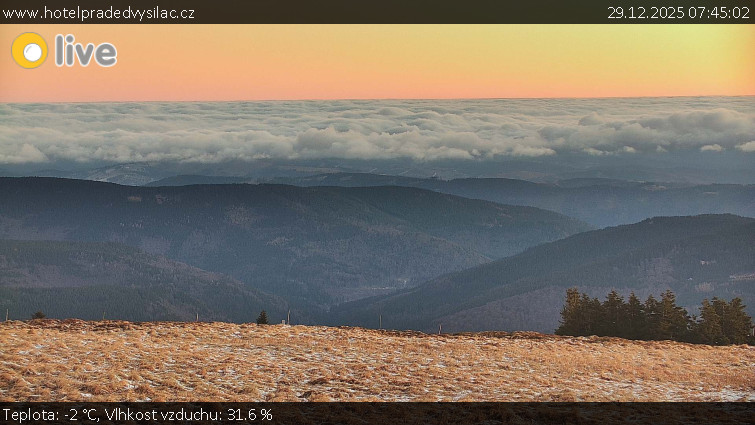 Praděd - Vysílač - Praděd - Vysílač - 29.12.2025 v 07:45