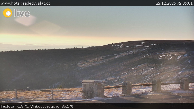 Praděd - Vysílač - Praděd - Vysílač - 29.12.2025 v 09:05