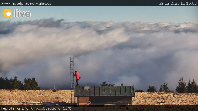 Praděd - Vysílač - Praděd - Vysílač - 29.12.2025 v 11:15