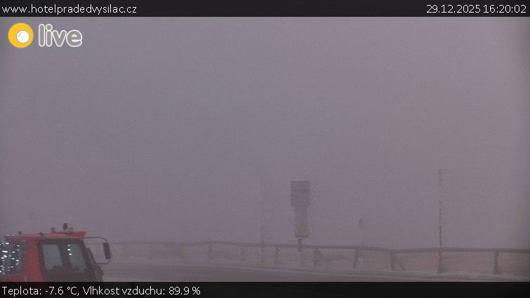 Praděd - Vysílač - Praděd - Vysílač - 29.12.2025 v 16:20