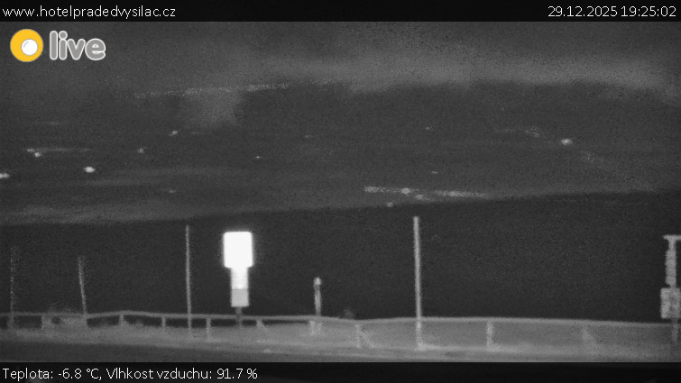 Praděd - Vysílač - Praděd - Vysílač - 29.12.2025 v 19:25