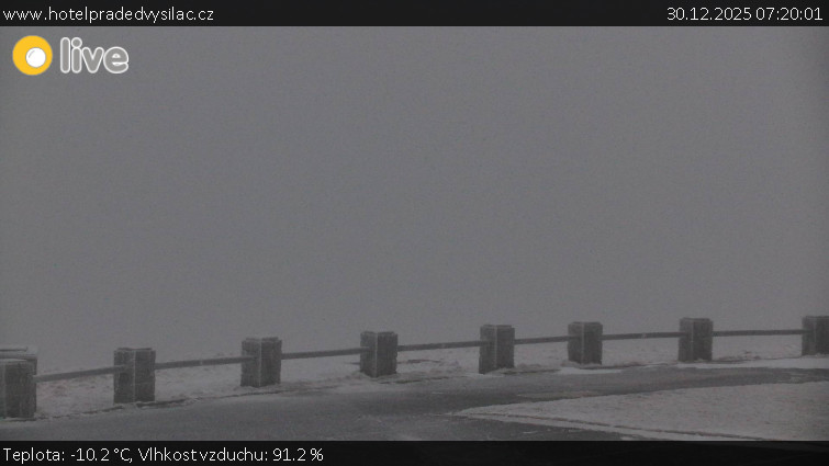 Praděd - Vysílač - Praděd - Vysílač - 30.12.2025 v 07:20