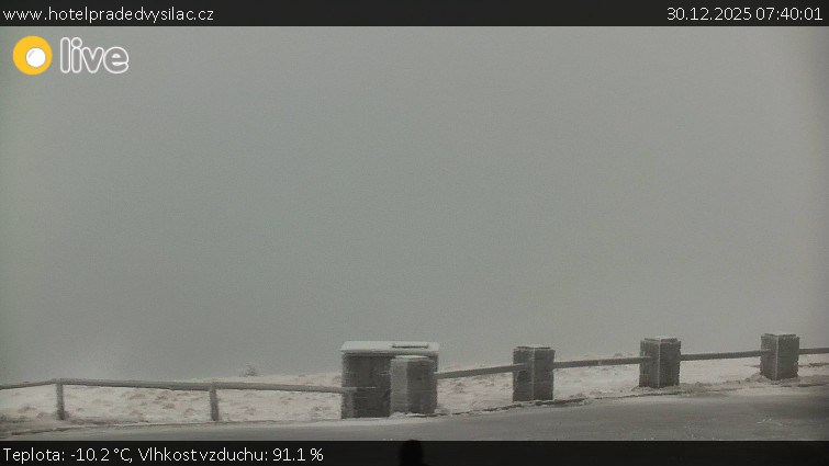 Praděd - Vysílač - Praděd - Vysílač - 30.12.2025 v 07:40