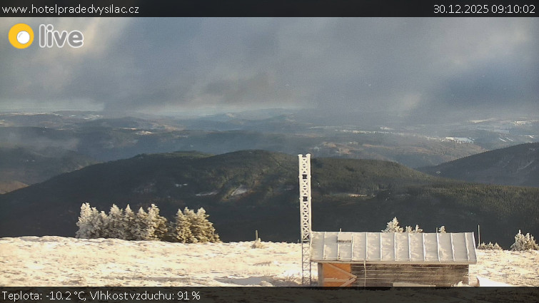 Praděd - Vysílač - Praděd - Vysílač - 30.12.2025 v 09:10