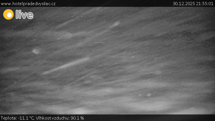 Praděd - Vysílač - Praděd - Vysílač - 30.12.2025 v 21:55