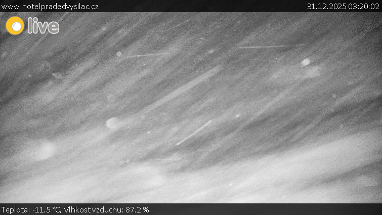 Praděd - Vysílač - Praděd - Vysílač - 31.12.2025 v 03:20