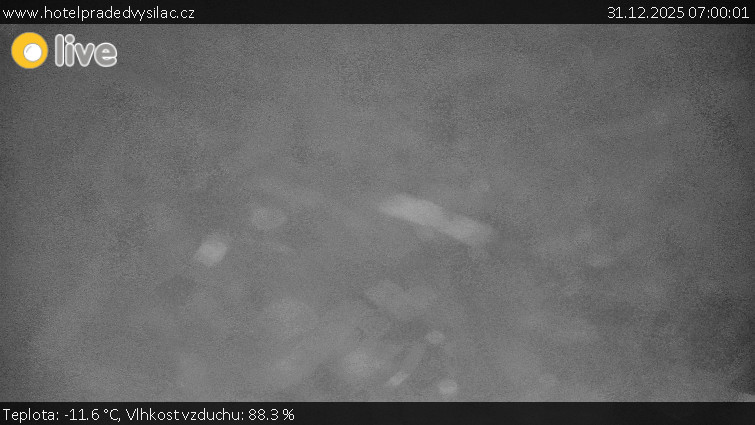 Praděd - Vysílač - Praděd - Vysílač - 31.12.2025 v 07:00