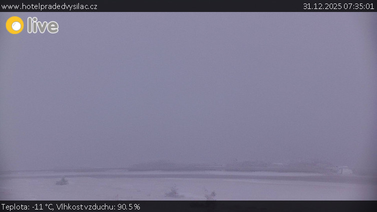 Praděd - Vysílač - Praděd - Vysílač - 31.12.2025 v 07:35