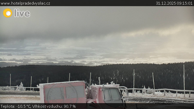 Praděd - Vysílač - Praděd - Vysílač - 31.12.2025 v 09:15