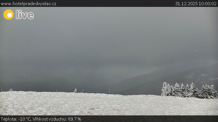 Praděd - Vysílač - Praděd - Vysílač - 31.12.2025 v 10:00