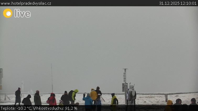 Praděd - Vysílač - Praděd - Vysílač - 31.12.2025 v 12:10