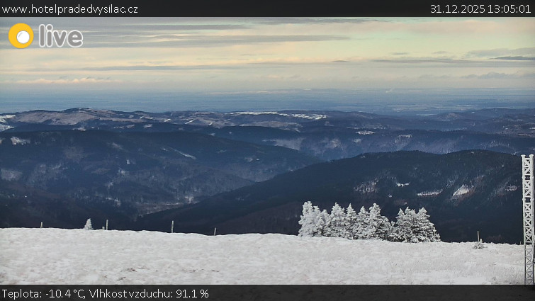 Praděd - Vysílač - Praděd - Vysílač - 31.12.2025 v 13:05