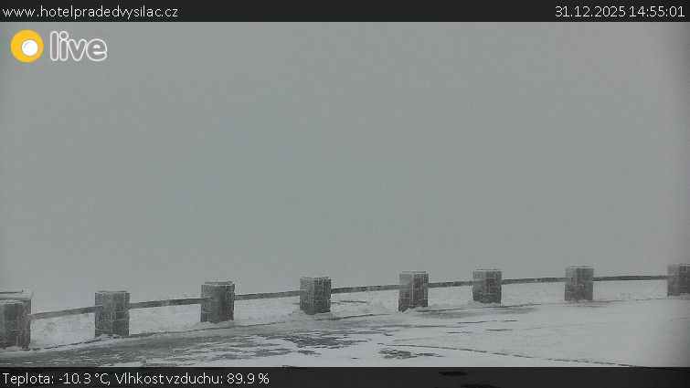 Praděd - Vysílač - Praděd - Vysílač - 31.12.2025 v 14:55
