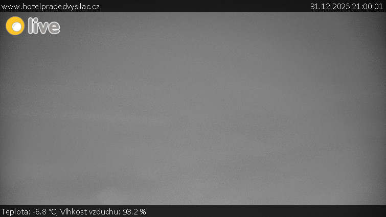 Praděd - Vysílač - Praděd - Vysílač - 31.12.2025 v 21:00
