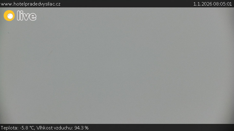 Praděd - Vysílač - Praděd - Vysílač - 1.1.2026 v 08:05