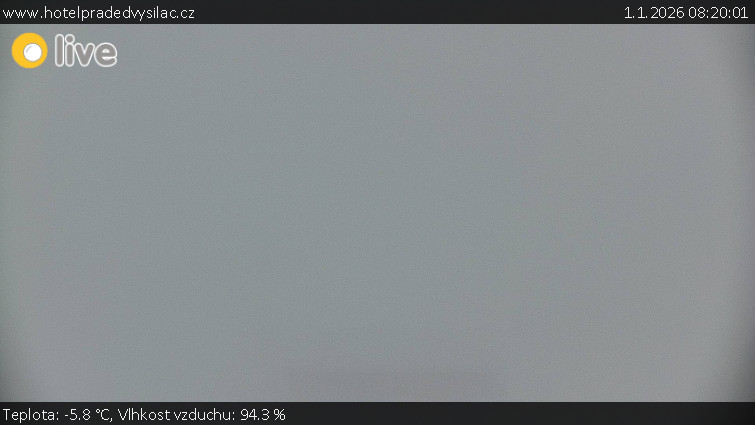 Praděd - Vysílač - Praděd - Vysílač - 1.1.2026 v 08:20