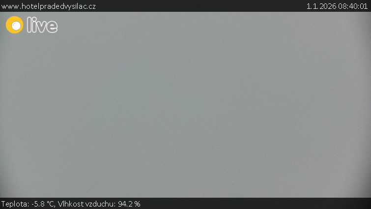 Praděd - Vysílač - Praděd - Vysílač - 1.1.2026 v 08:40
