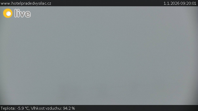 Praděd - Vysílač - Praděd - Vysílač - 1.1.2026 v 09:20