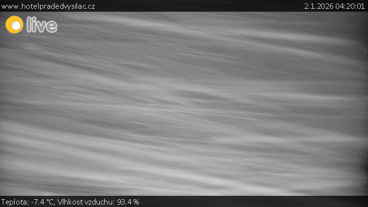 Praděd - Vysílač - Praděd - Vysílač - 2.1.2026 v 04:20