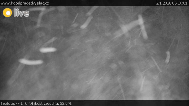 Praděd - Vysílač - Praděd - Vysílač - 2.1.2026 v 06:10