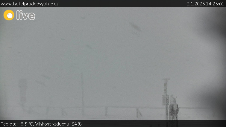 Praděd - Vysílač - Praděd - Vysílač - 2.1.2026 v 14:25