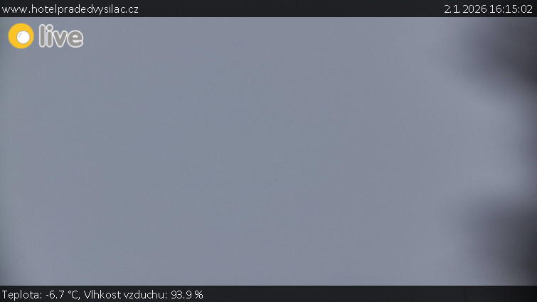 Praděd - Vysílač - Praděd - Vysílač - 2.1.2026 v 16:15