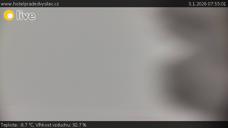 Praděd - Vysílač - Praděd - Vysílač - 3.1.2026 v 07:55