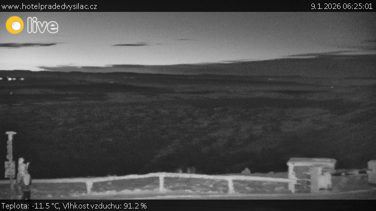 Praděd - Vysílač - Praděd - Vysílač - 9.1.2026 v 06:25