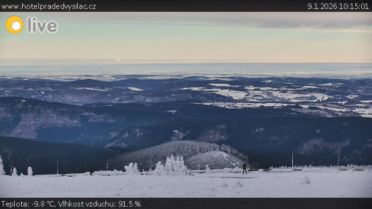 Praděd - Vysílač - Praděd - Vysílač - 9.1.2026 v 10:15