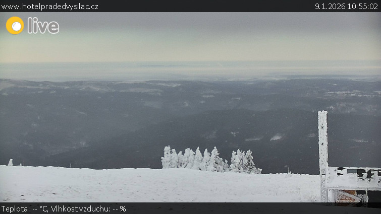 Praděd - Vysílač - Praděd - Vysílač - 9.1.2026 v 10:55