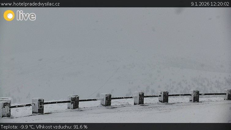 Praděd - Vysílač - Praděd - Vysílač - 9.1.2026 v 12:20