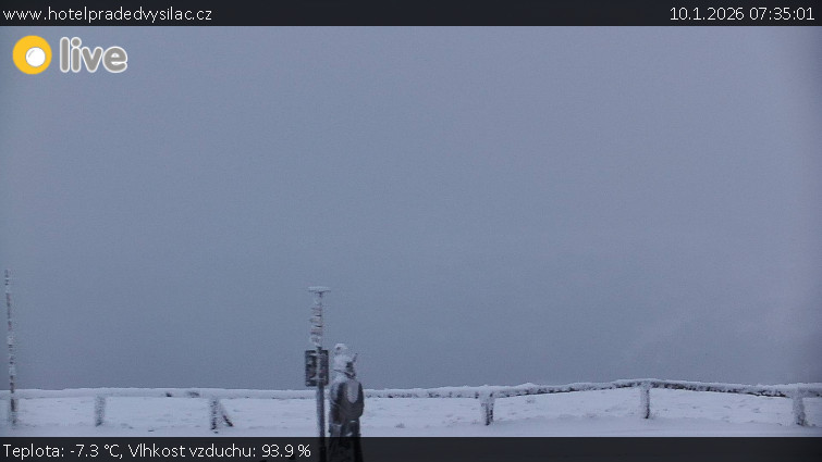 Praděd - Vysílač - Praděd - Vysílač - 10.1.2026 v 07:35