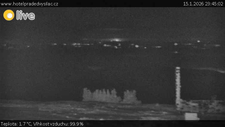 Praděd - Vysílač - Praděd - Vysílač - 15.1.2026 v 23:45