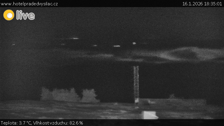 Praděd - Vysílač - Praděd - Vysílač - 16.1.2026 v 18:35