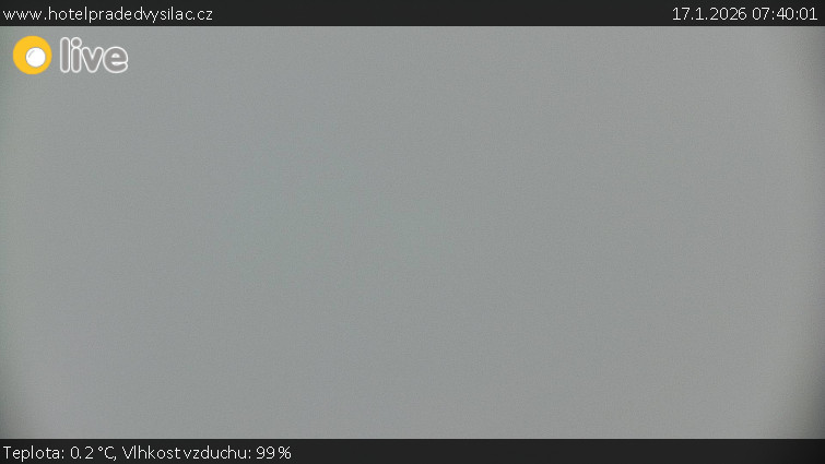Praděd - Vysílač - Praděd - Vysílač - 17.1.2026 v 07:40