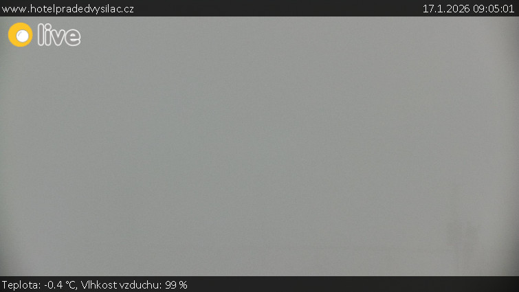 Praděd - Vysílač - Praděd - Vysílač - 17.1.2026 v 09:05