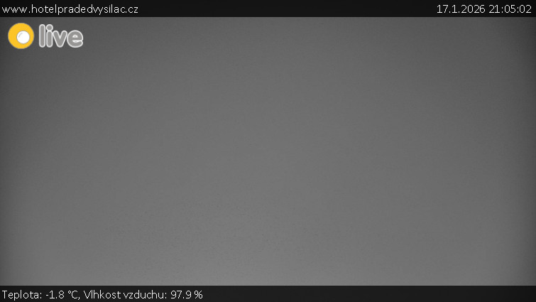 Praděd - Vysílač - Praděd - Vysílač - 17.1.2026 v 21:05