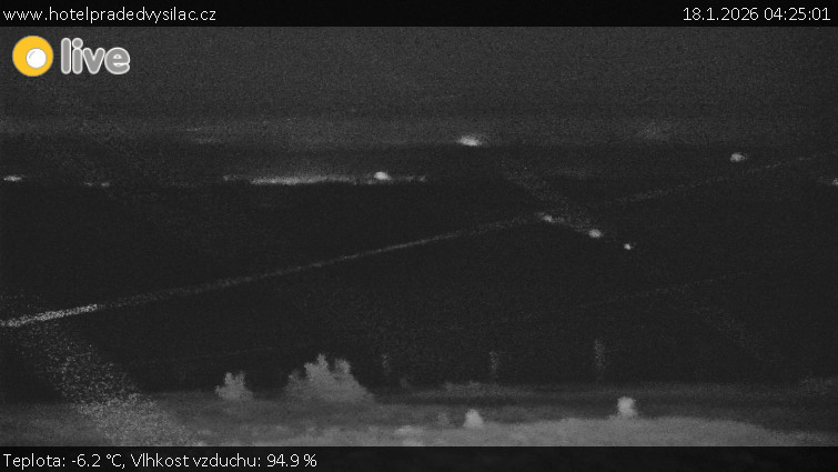 Praděd - Vysílač - Praděd - Vysílač - 18.1.2026 v 04:25