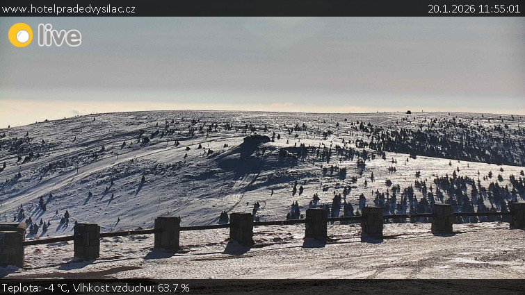 Praděd - Vysílač - Praděd - Vysílač - 20.1.2026 v 11:55