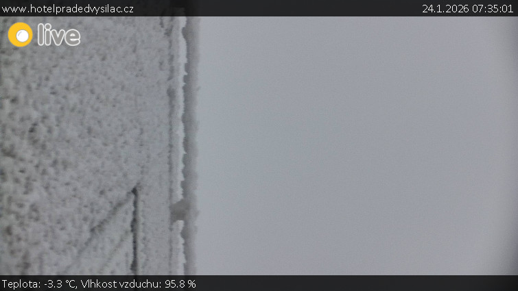 Praděd - Vysílač - Praděd - Vysílač - 24.1.2026 v 07:35