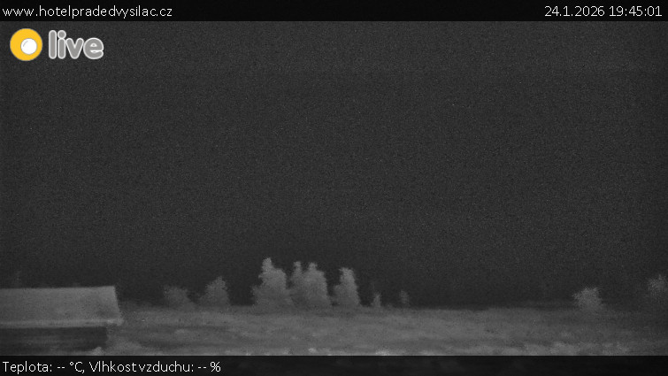 Praděd - Vysílač - Praděd - Vysílač - 24.1.2026 v 19:45