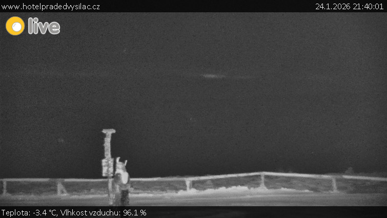 Praděd - Vysílač - Praděd - Vysílač - 24.1.2026 v 21:40